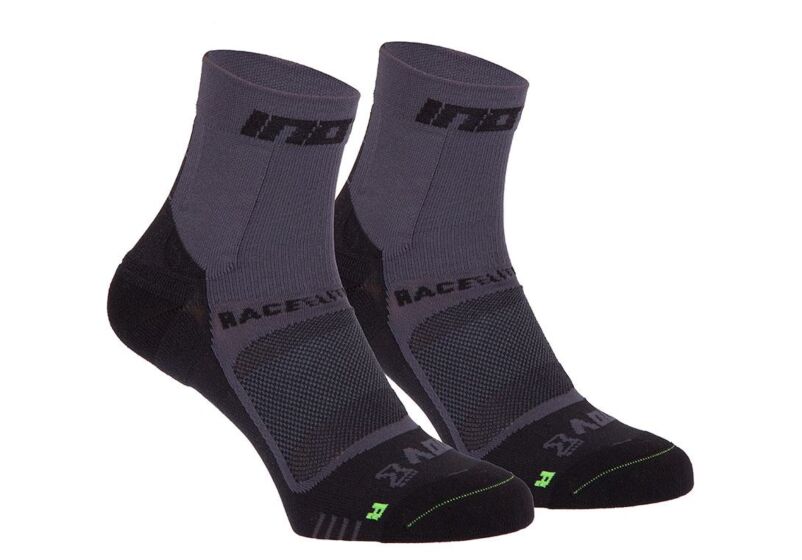 Inov-8 Race Elite Pro (Twin Pack) Mens Running Socks Black Australia (TZLVXY136)